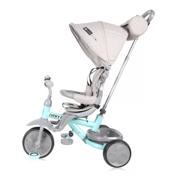 Trojkolesový bicykel Lorelli Lucky – Grey&Green