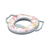 Lorelli polstrovaná redukcia na WC s rukoväťou - Green Farm