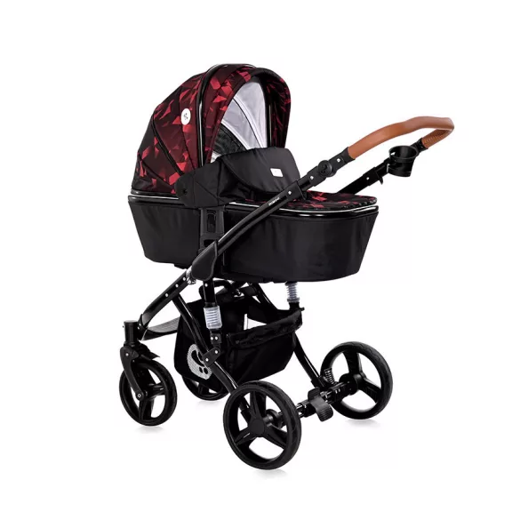 Multifunkčný kočík Lorelli Rimini – Ruby Red&Black