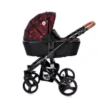 Multifunkčný kočík Lorelli Rimini – Ruby Red&Black