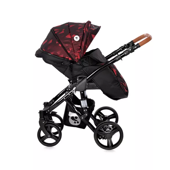 Multifunkčný kočík Lorelli Rimini – Ruby Red&Black