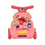 Lorelli Toys Activity pomôcka na chodenie - Space Pink