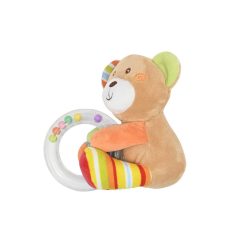 Lorelli Toys plyšová hračka s krúžkom - Medvedík
