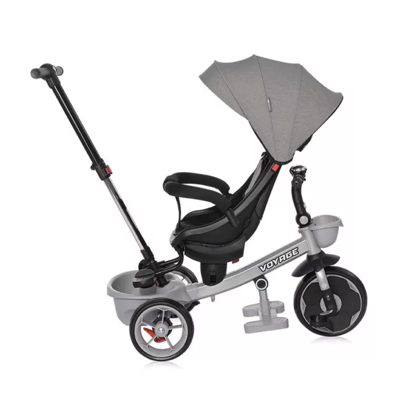 Trojkolesový bicykel Lorelli Voyage – sivý