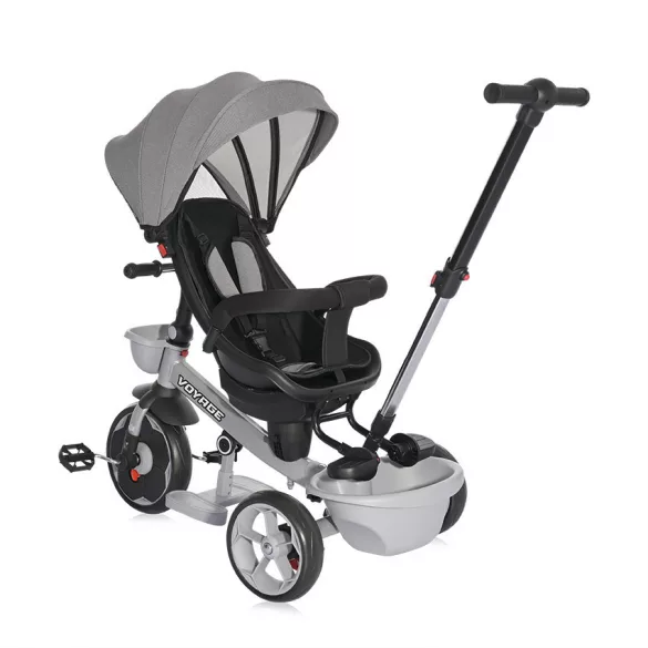 Trojkolesový bicykel Lorelli Voyage – sivý