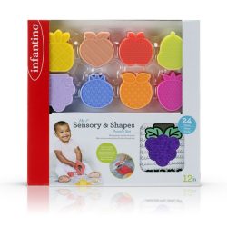 Infantino My First Sensory & Shapes Puzzle