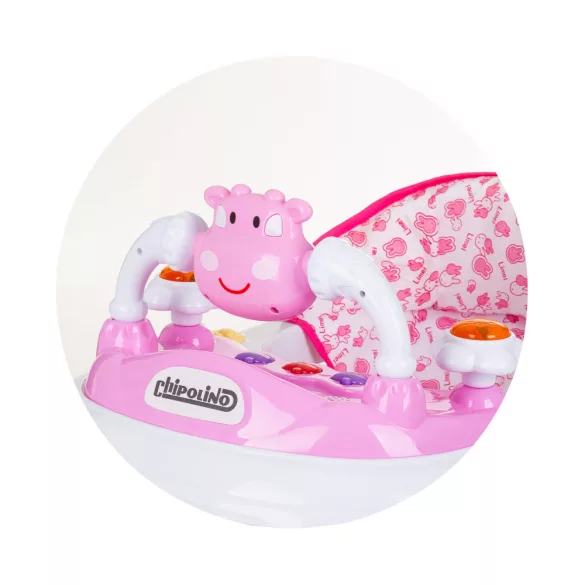 Chipolino Little Cow chodítko - pink
