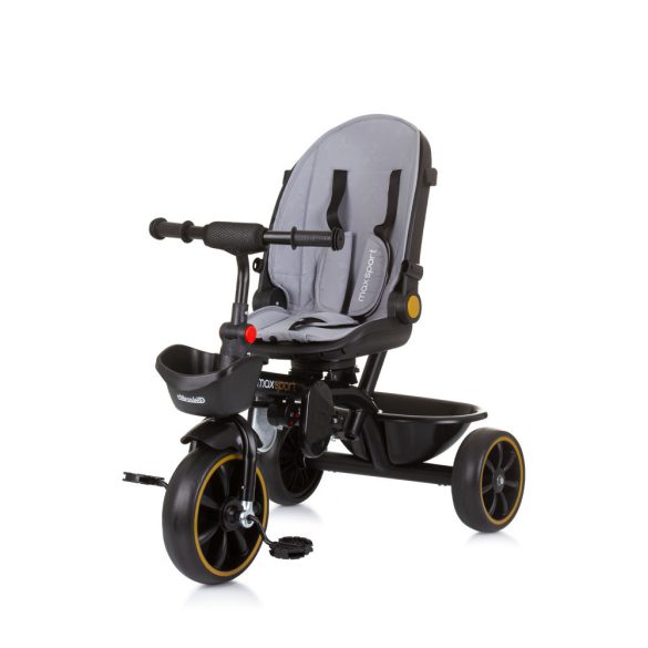 Chipolino Max Sport trojkolka so strieškou - Ash Grey