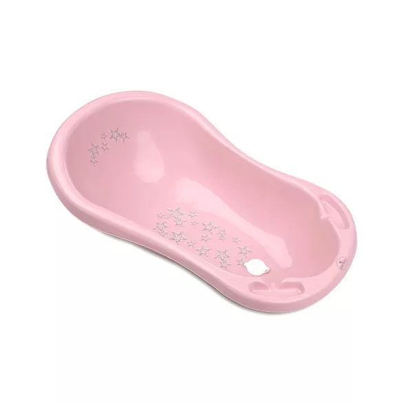 Lorelli vanička so zátkou a protišmykovou úpravou 84 cm - Little Stars Pink