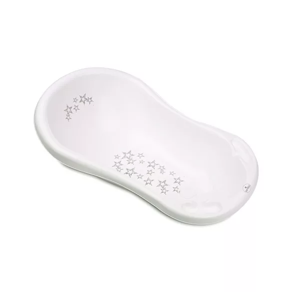 Lorelli vanička so zátkou a protišmykovou úpravou 84 cm - Little Stars White