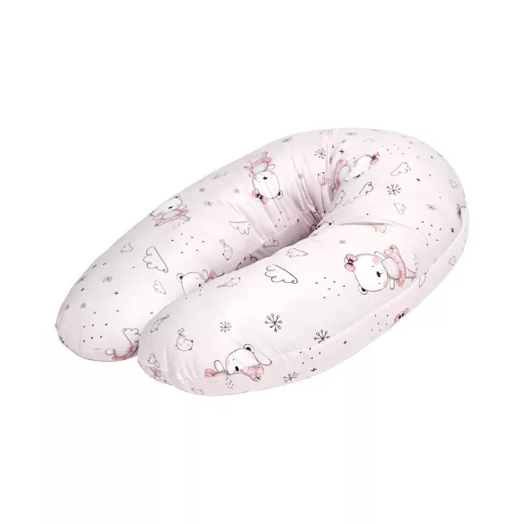 Lorelli dojčiaci vankúš - Pink Ballerina Bear