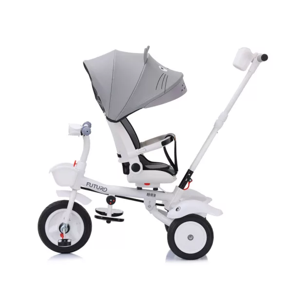 Chipolino Futuro trojkolka so strieškou - Grey