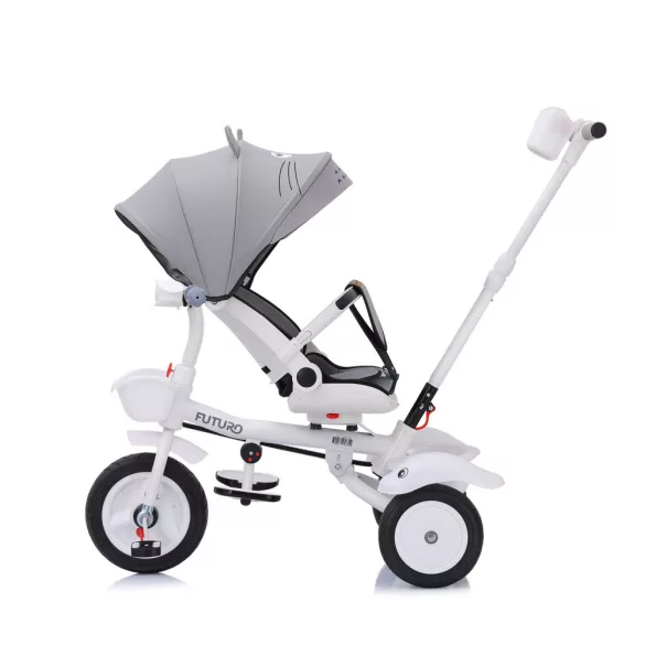 Chipolino Futuro trojkolka so strieškou - Grey