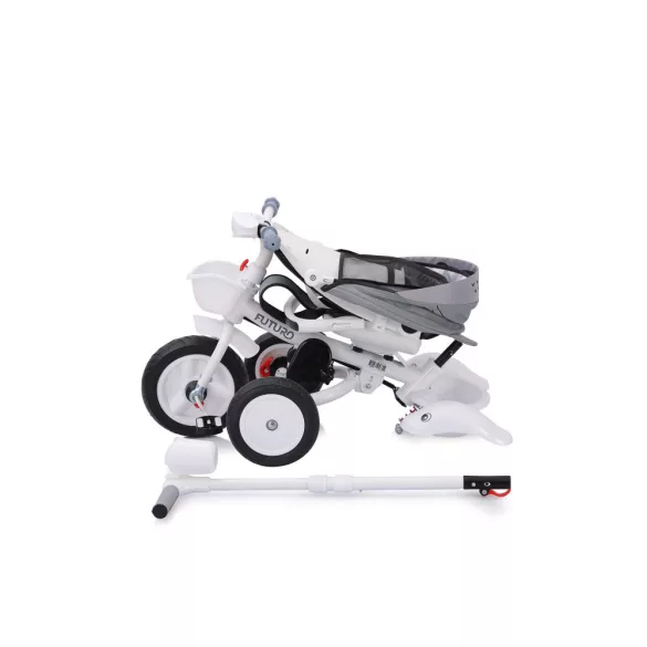 Chipolino Futuro trojkolka so strieškou - Grey