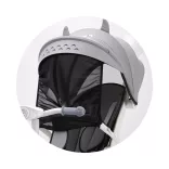 Chipolino Futuro trojkolka so strieškou - Grey