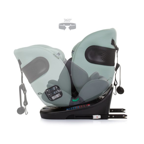 Chipolino Motion 360 ISOFIX autosedačka I-Size 40-150cm - Pastel Green