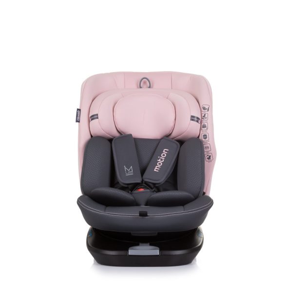 Chipolino Motion 360 ISOFIX autosedačka I-Size 40-150cm - Flamingo