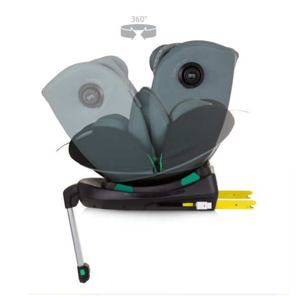 Chipolino Olympus 360 ISOFIX autosedačka I-Size 40-150cm - Pastel Green