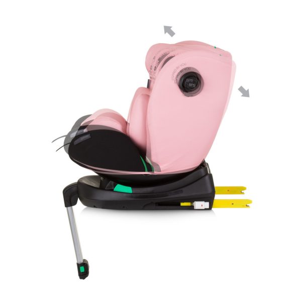 Chipolino Olympus 360 ISOFIX autosedačka I-Size 40-150cm - Flamingo