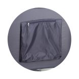 Chipolino Luna multifunkčná cestovná postieľka - Ash grey