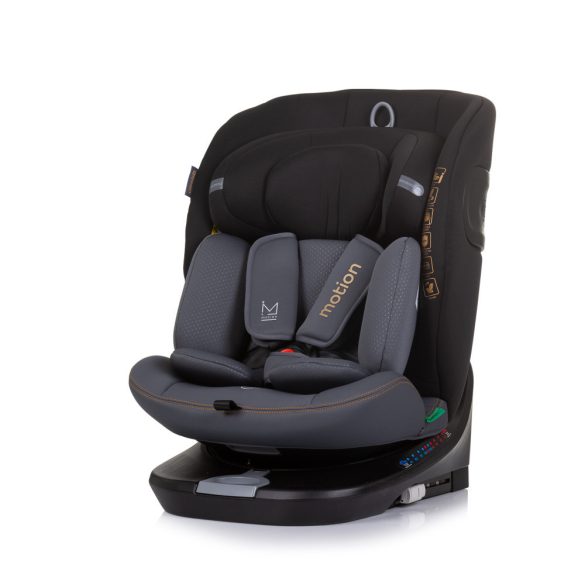 Chipolino Motion 360 ISOFIX autosedačka I-Size 40-150cm - Obsidian