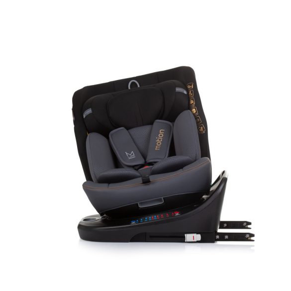 Chipolino Motion 360 ISOFIX autosedačka I-Size 40-150cm - Obsidian