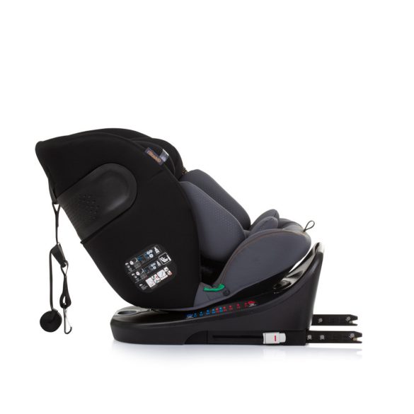 Chipolino Motion 360 ISOFIX autosedačka I-Size 40-150cm - Obsidian