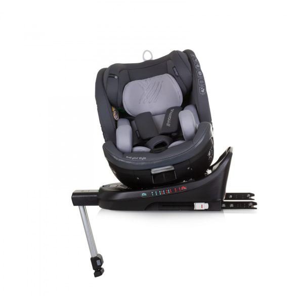 Chipolino Maximus ISOFIX autosedačka I-Size 40-150cm - granite