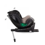 Chipolino Maximus ISOFIX autosedačka I-Size 40-150cm - macadamia