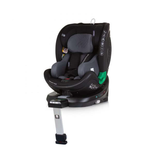 Chipolino Maximus ISOFIX autosedačka I-Size 40-150cm - obsidian