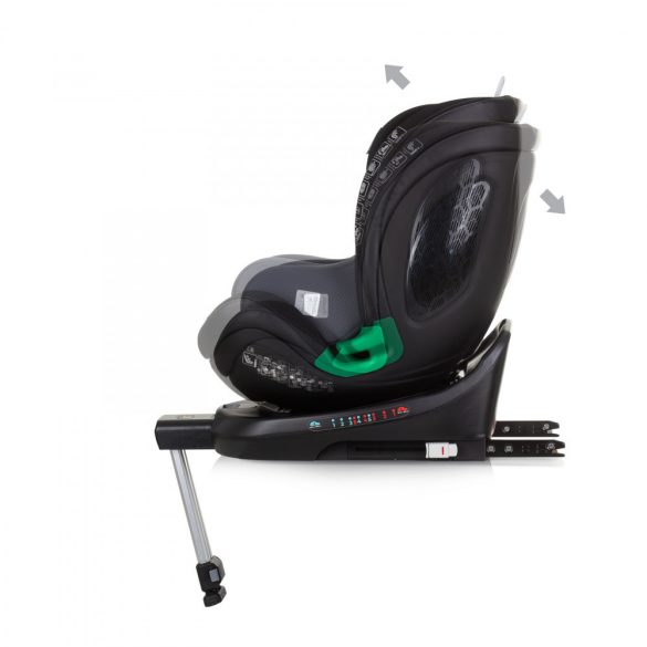 Chipolino Maximus ISOFIX autosedačka I-Size 40-150cm - obsidian