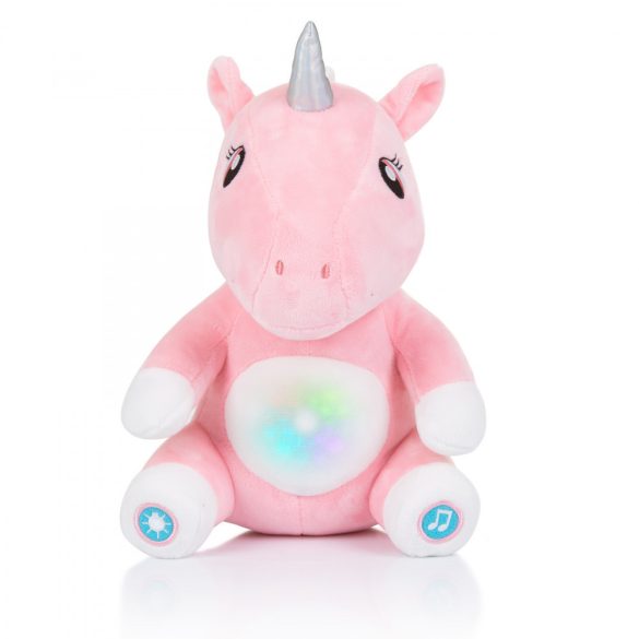 Chipolino plyšová hračka a nočné svetlo - Unicorn