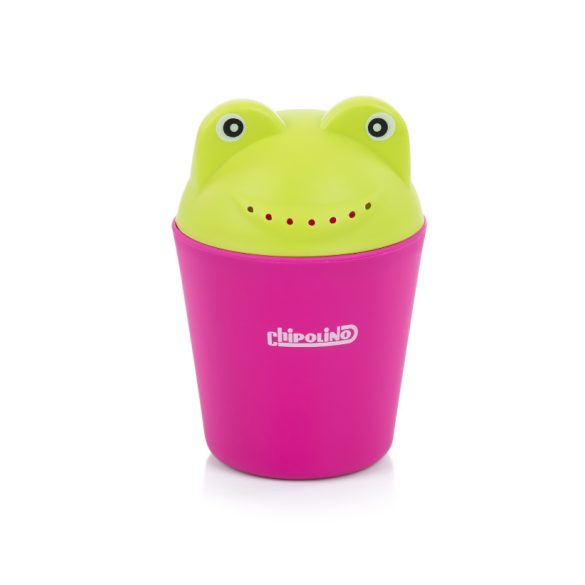 Chipolino Froggy nádobka na umývanie vlasov - pink