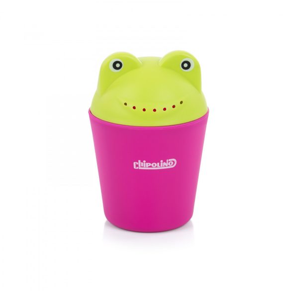 Chipolino Froggy nádobka na umývanie vlasov - pink