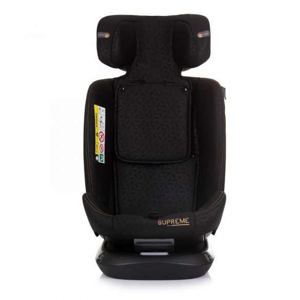 Chipolino Supreme autosedačka Isofix 40-150cm - Obsidian