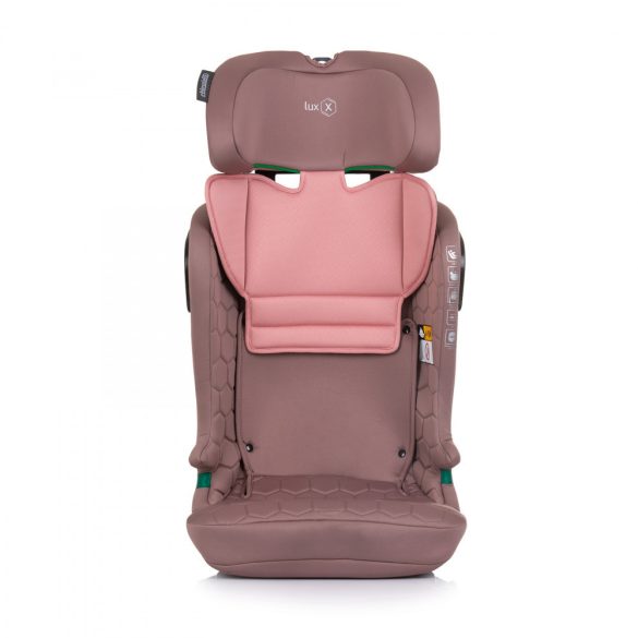 Chipolino Lux X autosedačka Isofix 76-150cm - Flamingo