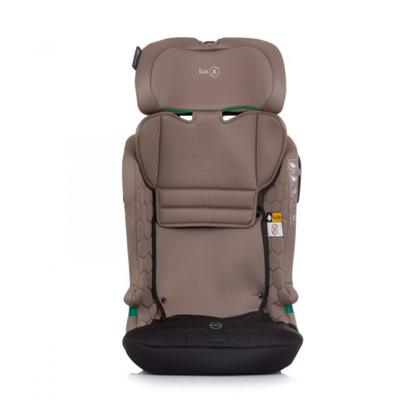 Chipolino Lux X autosedačka Isofix 76-150cm - Macadamia