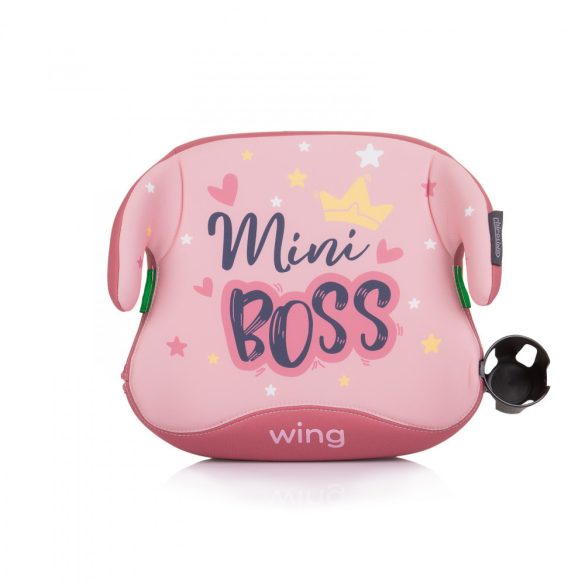 Chipolino Wing autosedačka Isofix 125-150cm - Pink Mini Boss