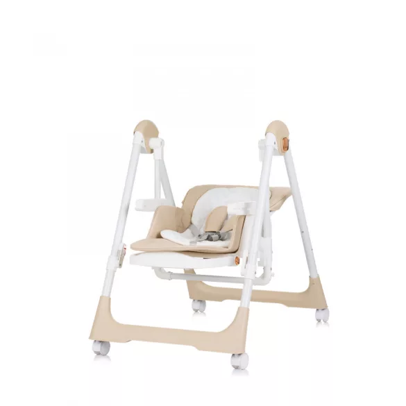 Chipolino Milk Shake 2in1 multifunkčná jedálenská stolička - Beige