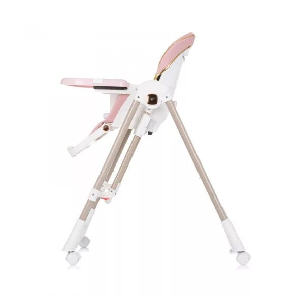 Chipolino Milk Shake 2in1 multifunkčná jedálenská stolička - Flamingo