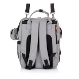 Chipolino prebaľovacia taška/batoh - Ash grey