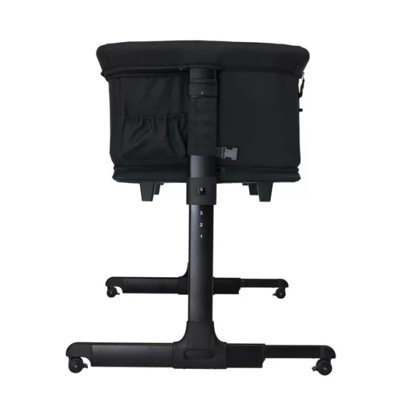 Espiro Cloud 2v1 detská postieľka a ohrádka – 10 black shadow