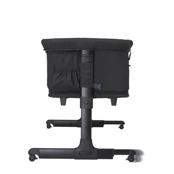 Espiro Cloud 2v1 detská postieľka a ohrádka – 10 black shadow