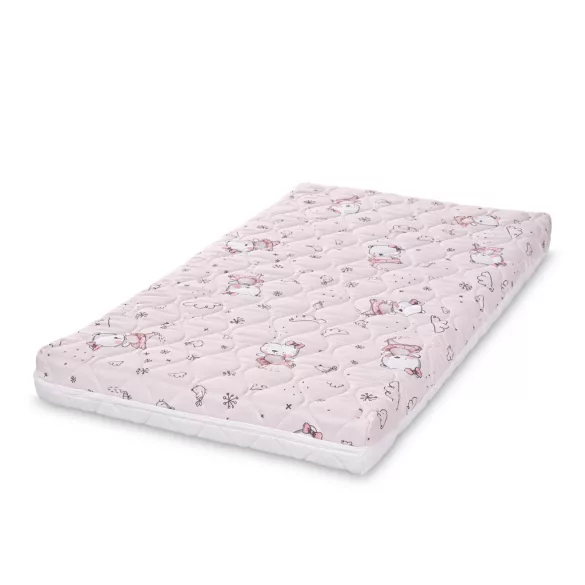 Matrac Lorelli Havana 62x110x10 cm – Ružová baletka s medvedíkom