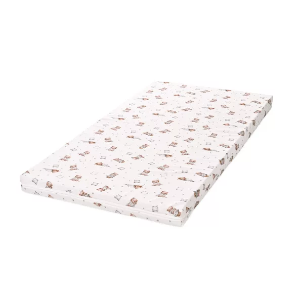 Lorelli Classic Penová matrac 60x120x6 cm - Bear and pill Beige