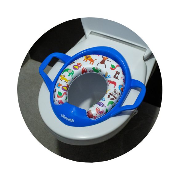 Chipolino Softy polstrovaná redukcia na WC - blue
