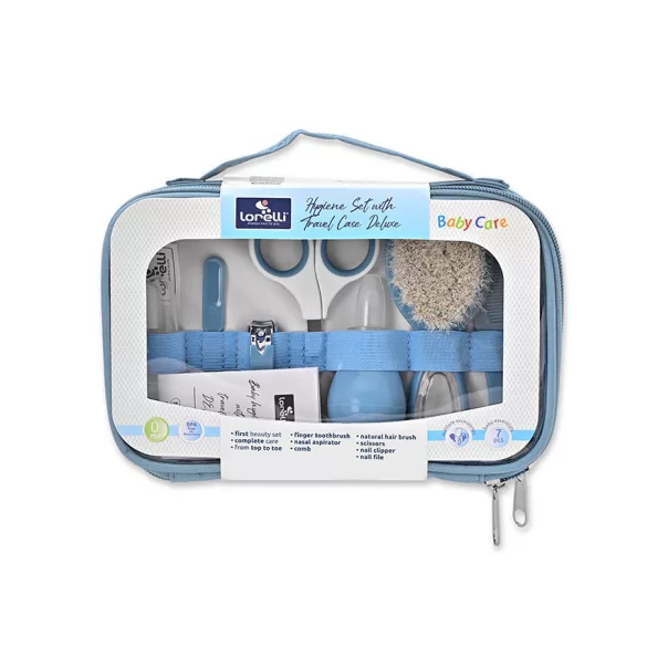 Baby Care Deluxe hygienická sada - moonlight blue