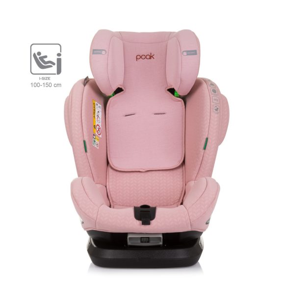 Chipolino Peak 360 I-Size autosedačka 40-150 cm - Flamingo