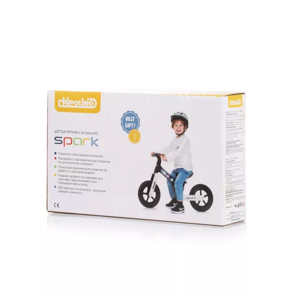 Chipolino Spark odrážadlo - Green