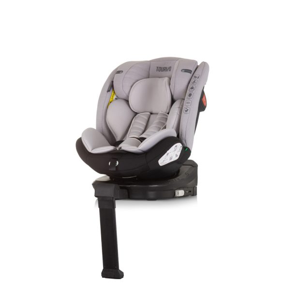 Chipolino Tourino 360 I-Size autosedačka 40-150 cm - Ash grey